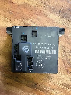 MERCEDES 03-09 W211 E350 E500 Rear RH DOOR CONTROL MODULE DCM 2118201626 C101 • $23.99