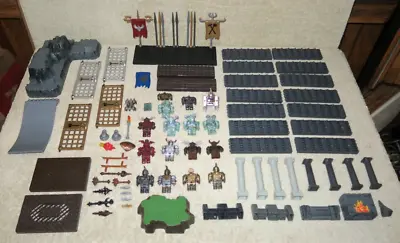 Mega Bloks Dragon Krystal Wars Knights Orcs Warriors Figures & Accys Lot 80+ Pcs • $29.95