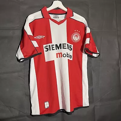 Olympiacos Home Shirt 2003/2004 Size Medium Vintage Original • £35