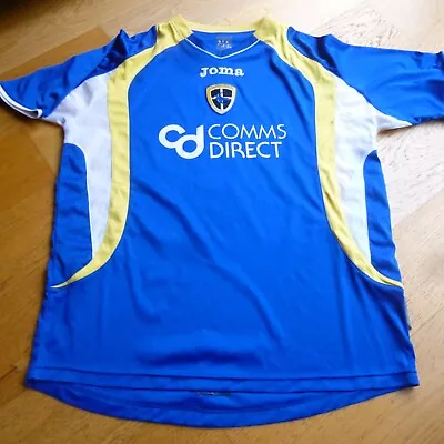 Cardiff City 2007 08 Season Home Football Shirt Men's L Large Joma Sam 1 READ!!! • £17.99