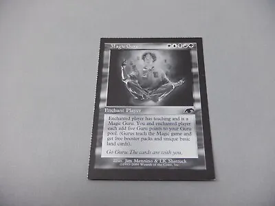 Magic Guru Referral Card Promo Magic The Gathering MTG  GM6039 • $39.95