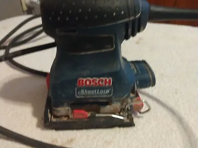 BOSCH Model 1297D Finishing Micro Filter Corded Sander For Parts Or Repair  • $10