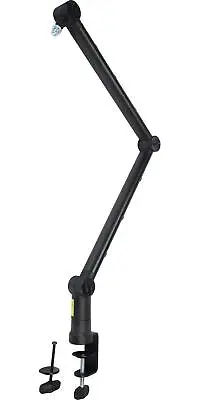 £49.99 • Buy Professional Desk Mounted Microphone Boom Arm Studio Gaming Mic Stand Black