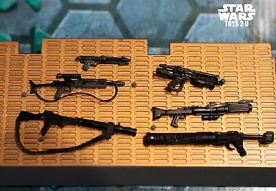 Star Wars Modern Vehicle Part Blaster Weapons Rifle Clone Lot X6 Accessories • £4.99