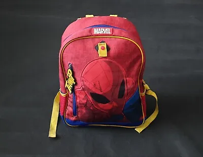 Marvel Spider Man Backpack Bag By Disney 36cm Tall X 30cm Wide X 14cm Deep • £14.99