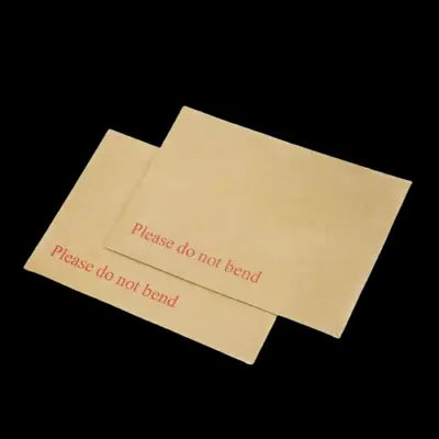 “Please Do Not Bend” Envelopes Manilla C6 C5 C4 C3 C4+ C5+ Red Font Hard Backed • £68.89