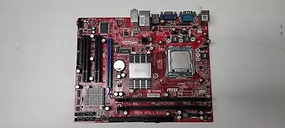 Motherboard & CPU Combo MSI G31TM-P21 LGA 775 Intel Core2 Duo E8400 3.0 Ghz • $15