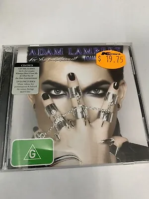 For Your Entertainment By Adam Lambert (CD 2010)(b61/4) Free Postage • $19