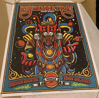 My Morning Jacket Mobile Alabama Saenger Theater 2023 Concert Poster • $40