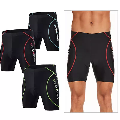 Mens Cycling Shorts Bicycle Road Bike 4D Gel Pad MTB Mountain Biking Underwear  • $16.99