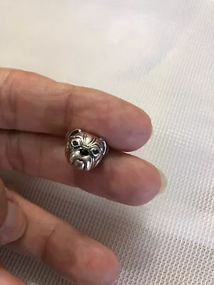 Genuine THOMAS SABO Pug Dog Black Cubic Zirconia Karma Bead K0164-691-12 🌻 • $95