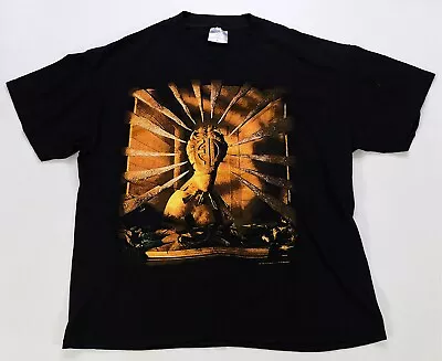 Rare VTG BROCKUM Emerson Lake & Palmer ELP 1992 Tour T Shirt 90s Band Black XL • $49.99