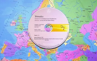 £12.97 • Buy Mercedes-Benz TELEMATICS CD/DVD A1718274159 CD 01/10 For NTG2.5 Command Aps