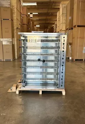 NEW Commercial HD 35 Chicken Rotisserie Machine Natural Gas Restaurant EQ NG NSF • $3177.24