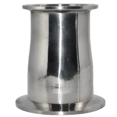 1 To 2 Inch Sanitary Pipe Reducer Tri Clamp Ferrule End Stainless Steel 316 • $14.29