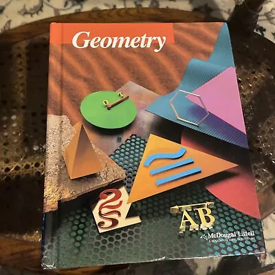 Geometry Textbook McDougal Littell • $64