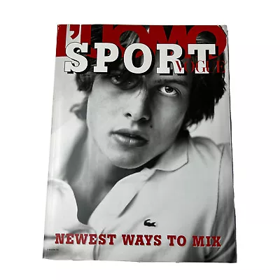 L’UOMO Vogue Sport Supplement 327 January 2002 EDGAR DAVIS MICHEL COMTE  • $27.64