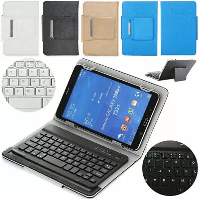 For Samsung Galaxy Tab A 7.0 8.0 10.1 T510 Tablet Case Bluetooth Keyboard Cover • $28.99