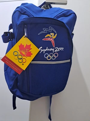 £60 • Buy Olympic Games 2000 Sydney Australia Backpack Bag Rucksack Blue New With Tags