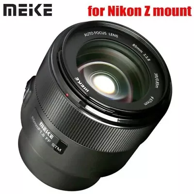 Meike 85mm F1.8 AF Full Frame STM Portrait Lens For Nikon Z Mount Z5 Z6 Z7 Z30 • $316