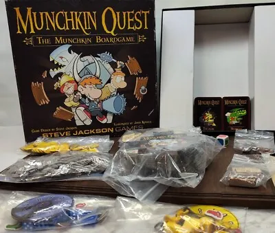 Munchkin Quest Board Game Steve Jackson Games Minty 1st Edition 5th Print • $35