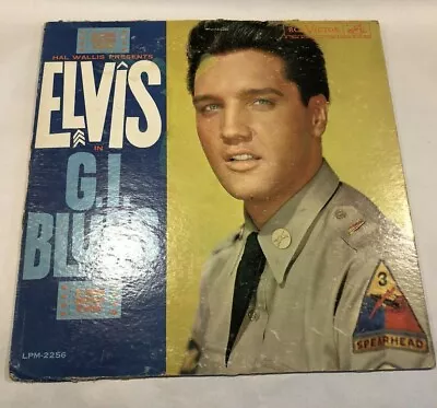 Elvis Presley G. I. Blues LP LPM-2256 First Indianapolis Pressing 1960 • $14.99