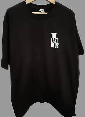 The Last Of Us T-Shirt Black Crew Neck Video Game Clothing Mens Women PS4 PS5 • $14.99
