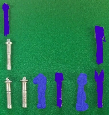 $15 • Buy Mitutoyo Thread Anvils (2)M1-V,(1)M2-V,(READ DESCRIPTION)