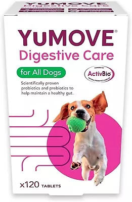 YuMOVE Digestive Care For All Dogs | Previously YuDIGEST | Probiotics For Dogs W • £19.07