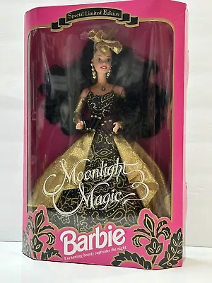 Vtg 1993 Moonlight Magic Barbie Enchanting Special Limited Edition Black Hair • $19.95