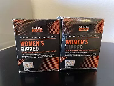 GNC AMP Women's Ripped Vitapak - Lot Of TWO (2) - EXP: 03/2025 • $73.99