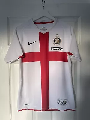 £22 • Buy *Original**Mint* Inter Milan 2007/08 Small Away Centenery Football Shirt