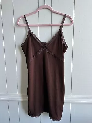H&M Divided Brown Bodycon Dress Size L • $9.99