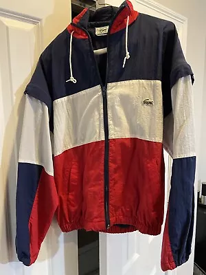 Vintage Lacoste Jacket Removable Sleeves • $55