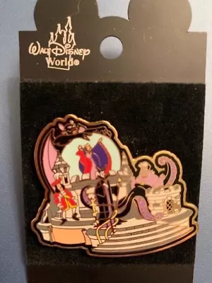 WDW Disney Magic Kingdom - Snow Globe Parade Pin - Villains --  NOC • $12.99