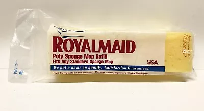 Vintage Royalmaid Poly Sponge Mop Refill Butterfly Style Signature Works Inc • $3.50