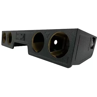 Sub Woofer Box Chevy Silverado 99-06 Ext Cab 4x8 Woofers Front Fire Ported • $229