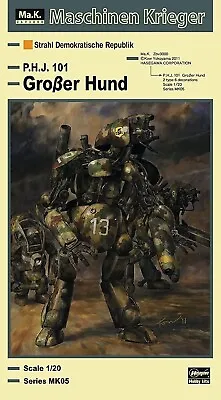 Hasegawa Maschinen Krieger Groserhund 1/20 Scale Plastic Model Kit From JAPAN • $73