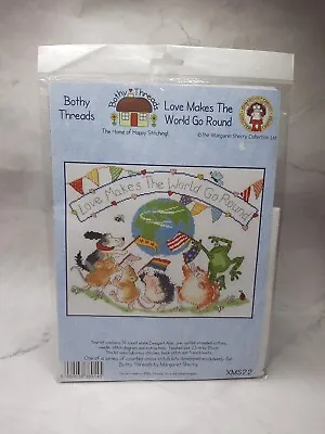 Bothy Threads Love Makes The World Go Round Cross Stitch Kit XMS22 • $29.99