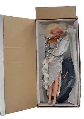 1993 DSI Silver Sizzle Marilyn Monroe Dolls / 29cm / Collector's Series / Original Packaging • £57.13