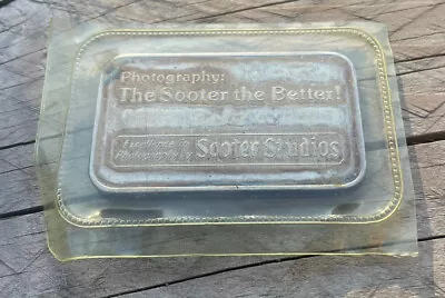 Johnson Matthey Sooter Studios 1oz 999 Silver Bar Rare • £31