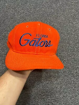 Vintage 90s Sports Specialties Florida Gators UF Script Wool Snapback LOOK PICS! • $79.99