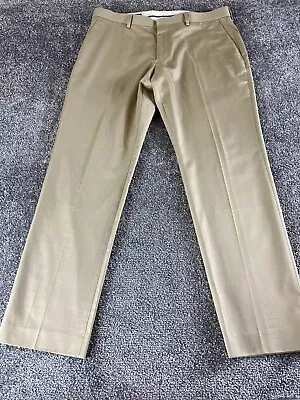 J.Crew Ludlow Pants Italian Chino 34x30  Khaki Duca Visconti Di Modrone Italy • $21