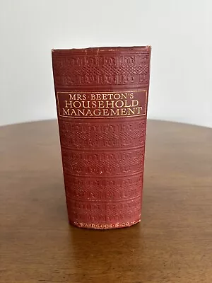 Rare Mrs Beeton’s Household Management - New Edition - Undated • £199.99