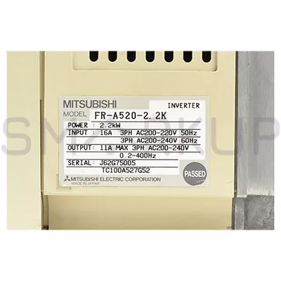 Used & Tested MITSUBISHI FR-A520-2.2K Inverter • $357.27