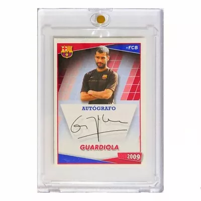 2008-09 Panini Soccer Pep Guardiola Autografo Barcelona #13 Sticker • $20