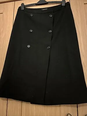 £0.99 • Buy Jaeger Black Skirt Size 16