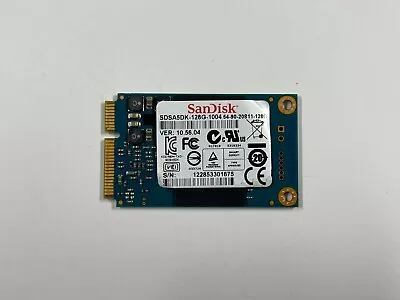 SanDisk U100 SDSA5DK-128G-1004 128GB MLC SATA 6Gbps MSATA #675 • $18.95