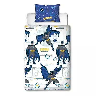 £15.95 • Buy DC Comic Batman Tech Single Bedding Set Caped Crusader Two-sided Duvet Cover
