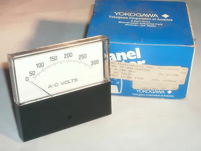 Yokogawa 251-344-rxrx Horizon Line Panel Meter 0-300 Ac Volts 251344rxrx • £56.05